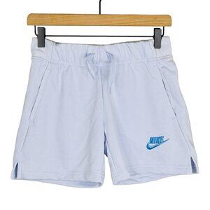 Nike Shorts Girls Large 5 Inch Club Elastic Waist Pull On Embroidered Swoosh